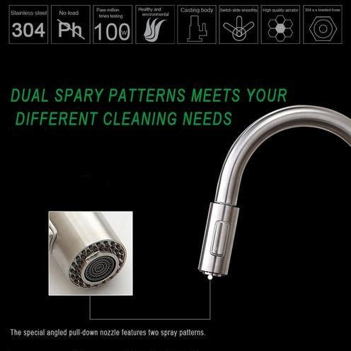 Daffodil Single Lever Pull Down Faucet