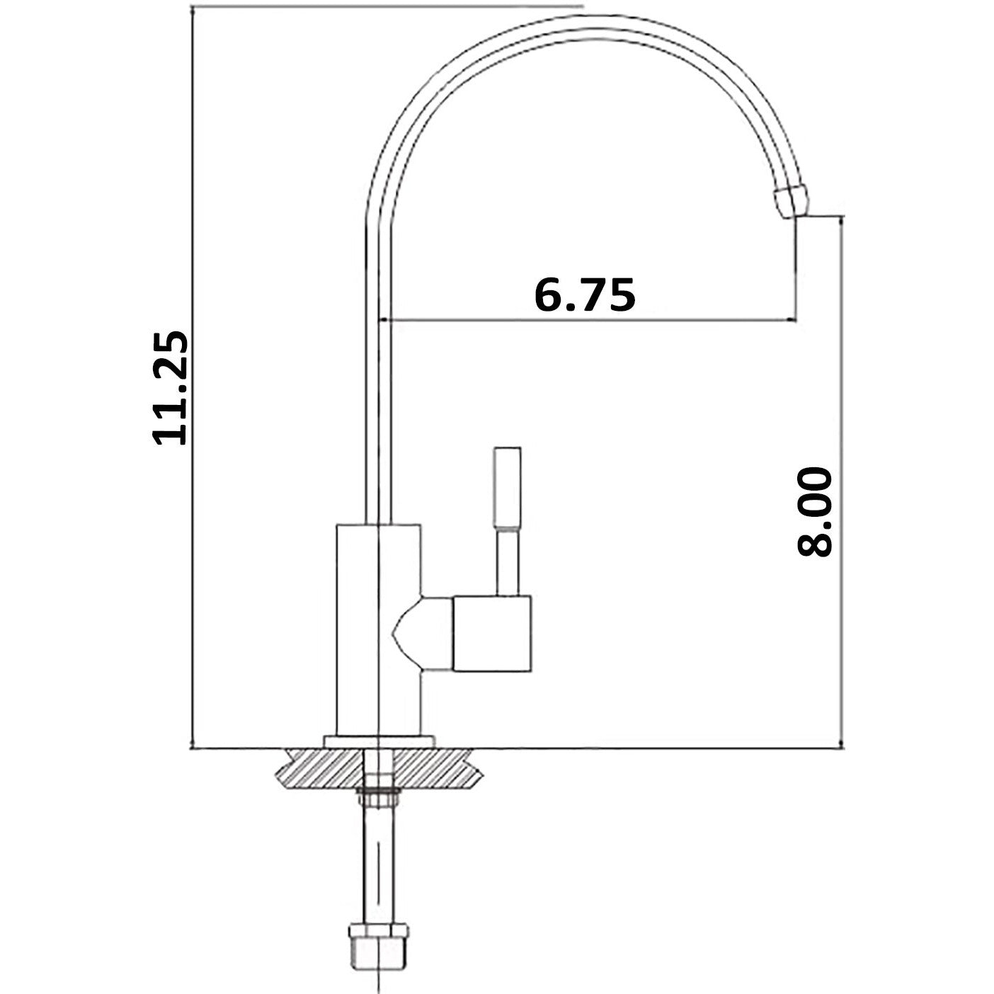 Single Handle Cold Water Dispenser