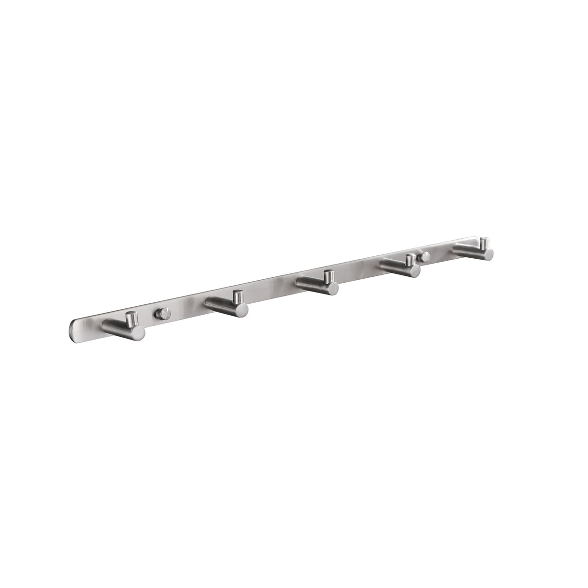 Wall Mounted Clothing Hook Rack Brushed Stainless – Raen Homes